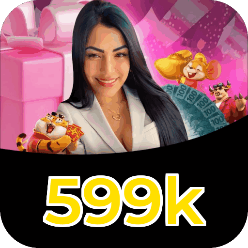 Plataforma 599k mostrando interface moderna, jogos certificados e recursos de segurança licenciados